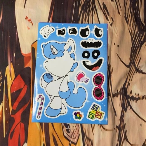 ستيكر شيت بوبي بلاي تايم