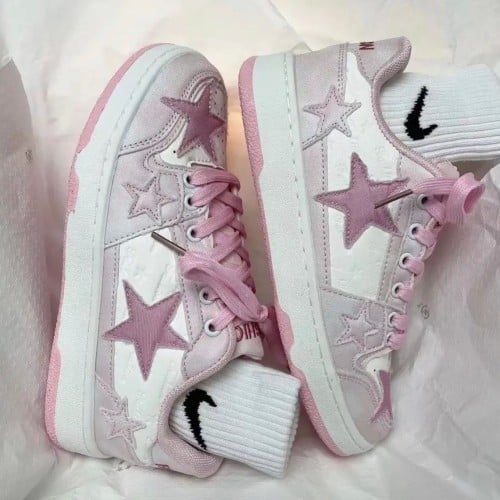 Pink stars