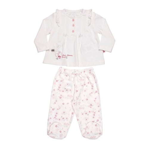 بدلة أطفال بناتي - حديثي الولادة من 0-3 | السعر لل...