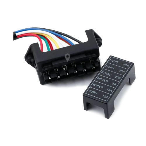 قاعدة فيوزات تايون 6 خطوط مع اسلاك