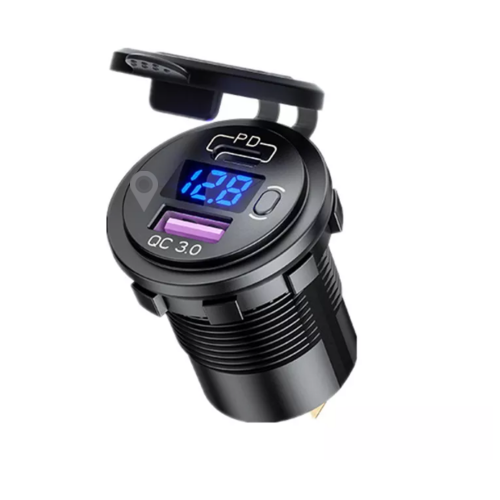 شاحن يوسبي و تايب سي مع قاريء