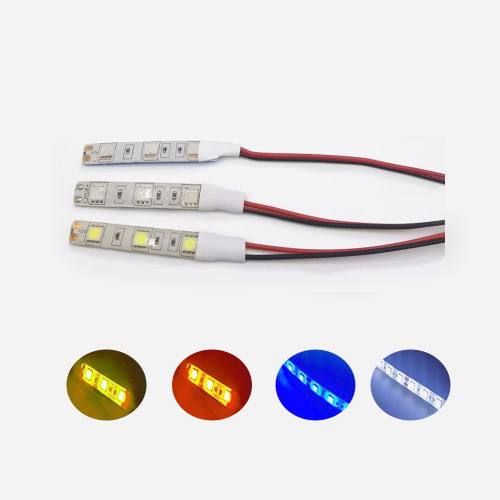 لد بثلاث عدسات 12فولت