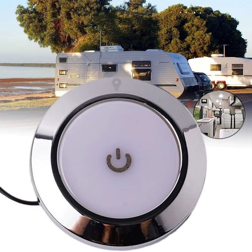 لمبة سقف دائري 12V مع دايمر لمس