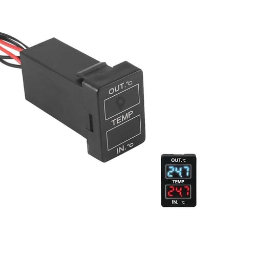 مقياس حرارة الجو داخلي وخارجي تويوتا