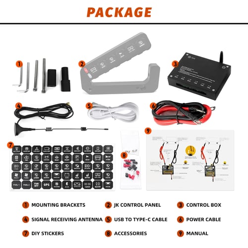 كنترول بنل لا سلكي مسكة يد