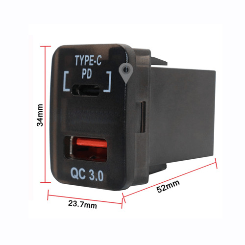 شاحن يوسبي تويوتا صغير مع PD