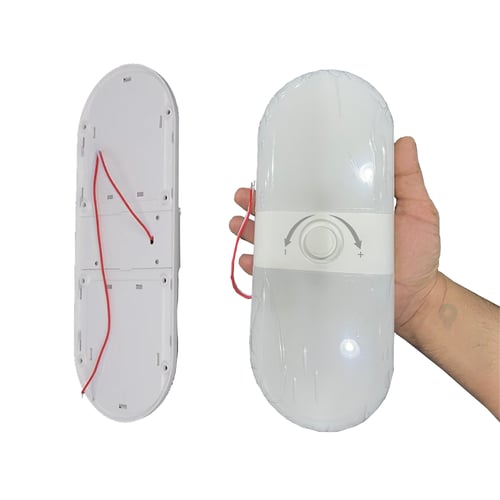 لمبه3 الوان كبير 12-24 فولت مع دايمر