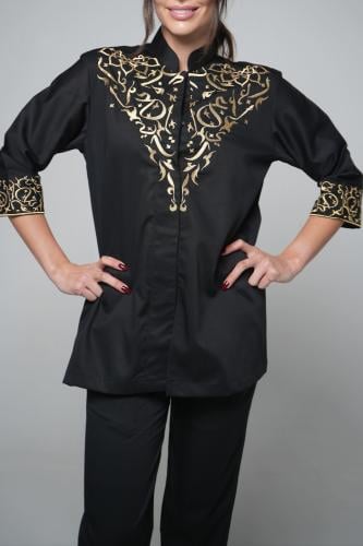 يونيفورم ارابسك اسود