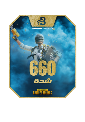 كود شحن PUBG 660 UC – شدة فورية – متجر بلايب