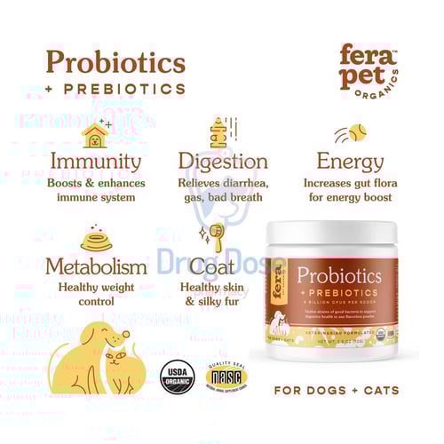 مسحوق البروبيوتيك الطبيعي من شركة Fera