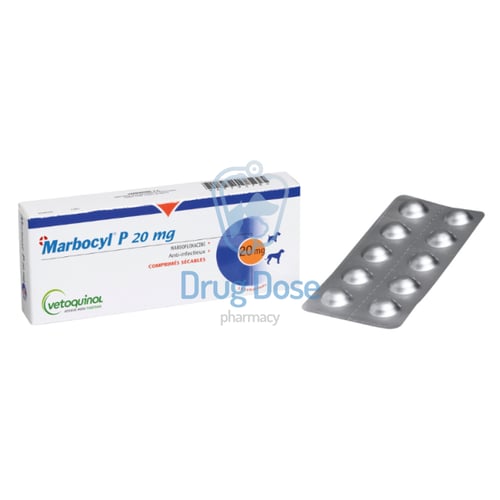 مضاد حيوي بيطري Marbocyl P 20 mg