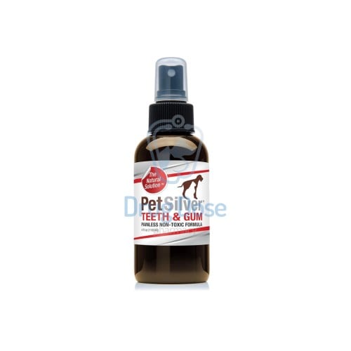 بخاخ للأسنان واللثة للكلاب والقطط من شركة PetSilve...