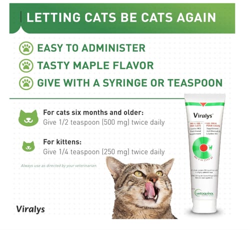 جل لايسين مركز من شركة Vetoquinol