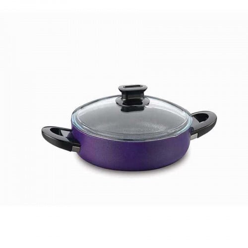 كوركماز لينا قدر مسطح أرجواني 26*7.5 سم / 3.5 لتر...