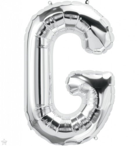 FOIL LARGE LETTER SILVER (عدد 5 قطع) G