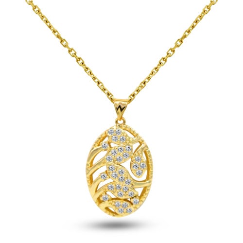 سلاسل زركون مطلية منوع A125