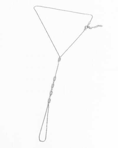 اسواره كف ديزاين مستطيل فضي