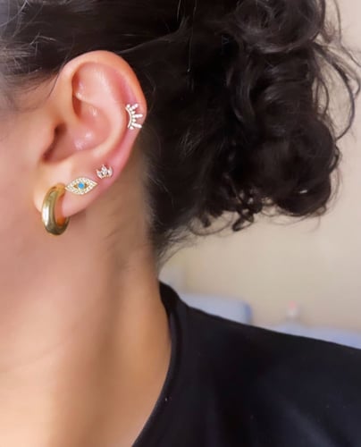 حلق عين فل زركون