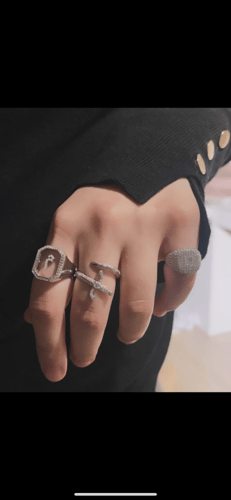 خاتم سيف فضي