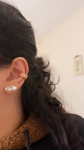 حلق لؤلؤ مدرج