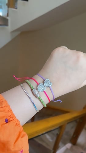 اسواره قلب فل زركون ( فوشي)