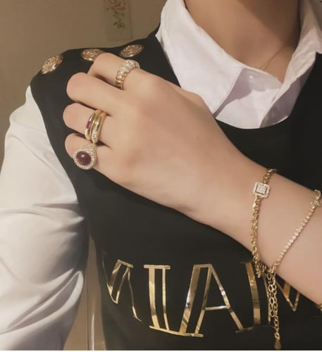 خاتم فنتج روبي