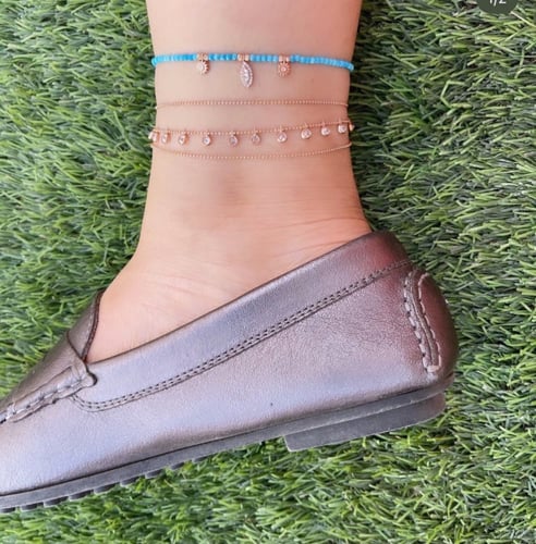 خلخال حجر فيروزي