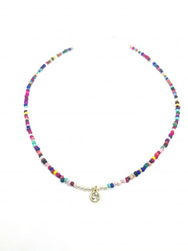 تشوكر خرز ملون