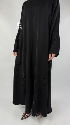 عباية تطريز + شك اسود EN206