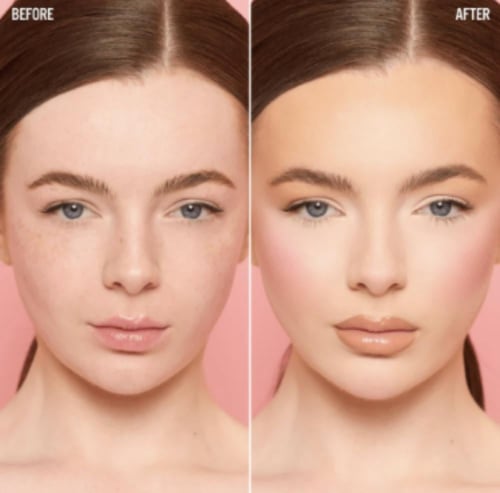 P.Louise Under Eye Brightening Powder - Petal