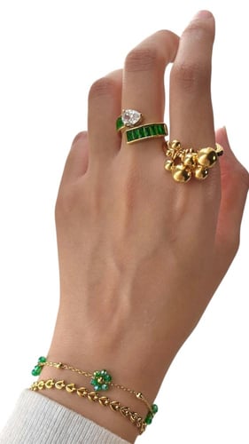 اسوارة ورد اخضر