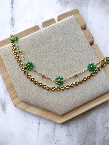 اسوارة ورد اخضر