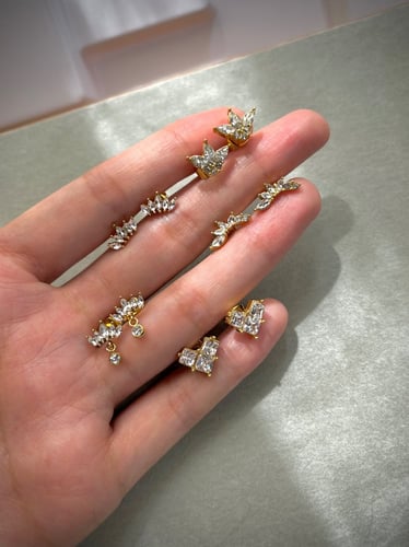 حلق تاج صغير