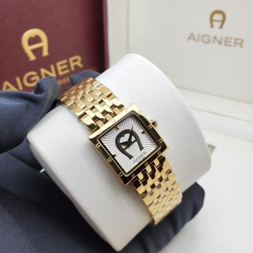 ساعات نسائية ماركة - AIGNER أيطار ذهبي بالكامل مين...