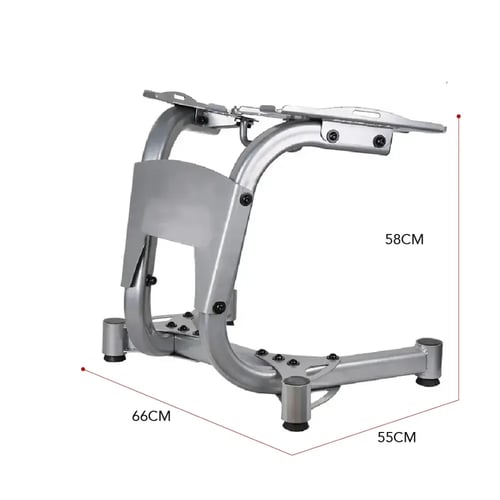 حامل دمبل قابل للتعديل وقاعدة أوزان احترافية