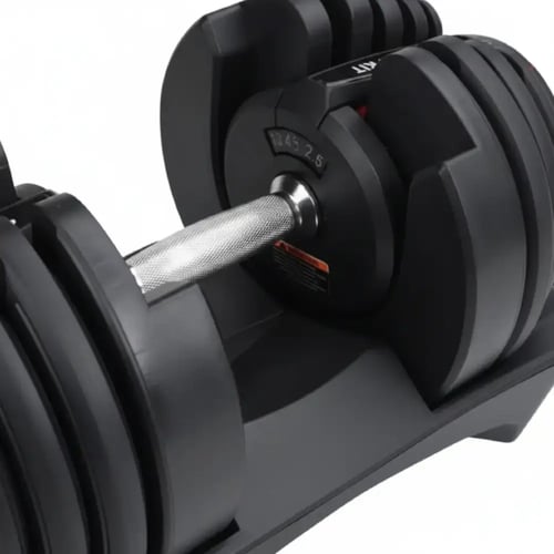 دمبل قابل للتعديل 40 كجم مع حامل احترافي - 17 وزن...