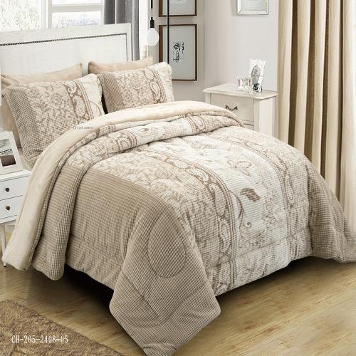Faya velvet winter double bedspread 6 pieces
