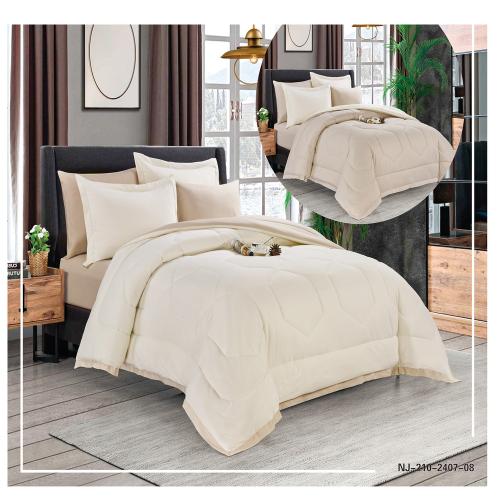 Martina double bedspread 6 pieces two-sided