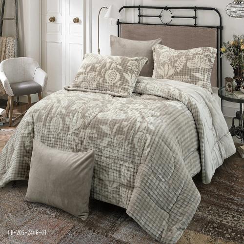 Ajan velvet winter double bedspread 6 pieces