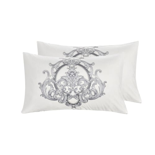 مفرش لورا مخمل شتوي محفور مزدوج 7 قطع