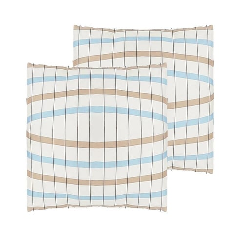 مفرش ورد قطن مزدوج 7 قطع