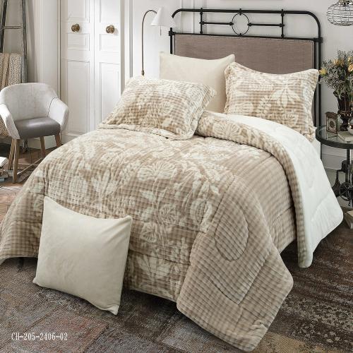 Ajan velvet winter double bedspread 6 pieces