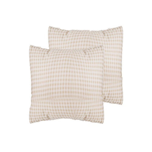 مفرش ورد قطن مزدوج 7 قطع