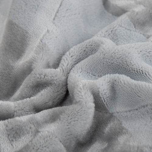 مفرش فلورا مخمل شتوي مزدوج 6 قطع