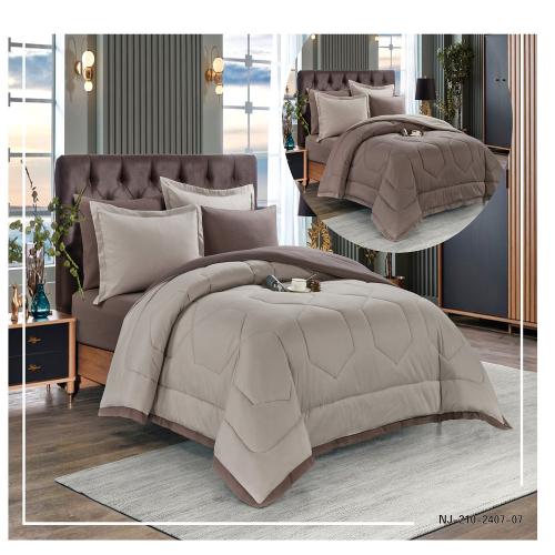 Martina double bedspread 6 pieces two-sided