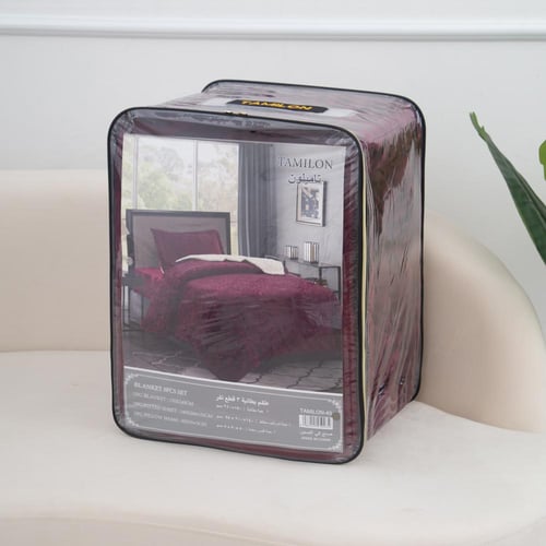 طقم تاميلون مفرد ونص 3 قطع