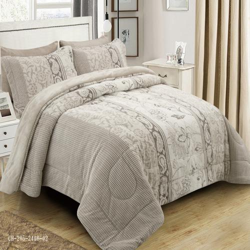 Faya velvet winter double bedspread 6 pieces
