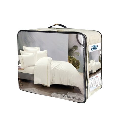 مفرش انجليكا فندقي مزدوج 7 قطع