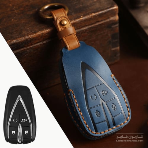 جراب ريموت شانجان جلد ازرق