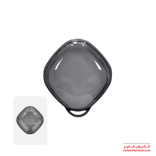 غطاء ريموت جيتور داشينغ شفاف اسود